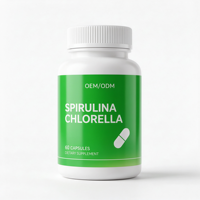 Complément Alimentaire Végétalien Naturel à Base d'Algues OEM pour le Soutien Immunitaire et la Détoxification – Comprimés de Spiruline en Poudre 250mg et 500mg