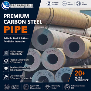 Tubería de Acero al Carbono A179 Q345B API 5L Gr.B, Granallada, 325 mm, 2 mm, Sch160, ASTM A53, para Proyectos de Ingeniería - Product Image 1
