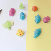 Mochi Tier-Squishies Spielzeug 2. Generation Glitzer Mochi Squishy
