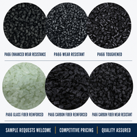 Granulés de nylon 66 noir ignifuge UL94 V0 renforcés de fibres de verre recyclées – Plastique technique régénéré économique