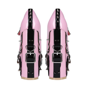 Punk Lolita Sweet Cool Rivet Y2K Spice Girl <b>Platform</b> Block <b>Heel</b> Plus Size Women Shoes - Product Image 2