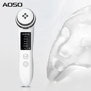 2024 New Promotional Red Blue Light Therapy Beauty Skin Care Device EMS Face Massager Multi-functional Facial Beauty Device