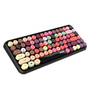 Ajazz 308i Keyboard 84-Key Membrane <b>Wireless</b> For Tablet Laptop Home Office Mobile Phone Use - Product Image 2