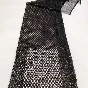 Nuevo Tejido de Encaje Africano Ecológico 100% Poliéster con Malla Suave, Lentejuelas y Encaje Francés 2026 para Vestidos de Noche y Celebración - Product Image 2