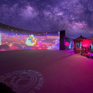 Iluminación Nocturna Interactiva Holográfica 3D Basada en el Suelo para Pasillos Exteriores y Plazas Escénicas - Product Image 2