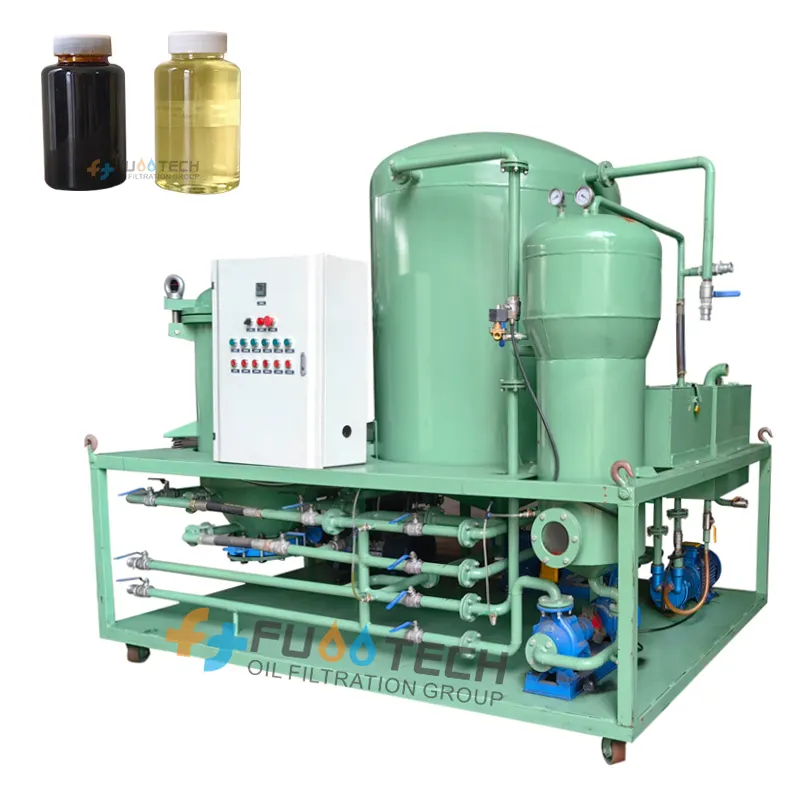 Petroleum DTS-5 250L/min Pure Physical Low-temperature Distillation Decolorization Machine