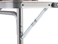 HISPEED – Table de bière-Pong pliable en Aluminium, moderne, 8 pieds, 240cm, fête, Camping, hauteur réglable, longue Table de pique-nique