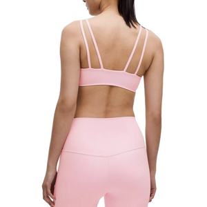 Nouveauté, soutien-gorge de sport pour femmes, design personnalisé avec logo, haute qualité, sans rembourrage, fines bretelles, soutien-gorge de sport - Product Image 3