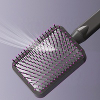 Brosse à cheveux démêlante 3D Airbag Massage du cuir chevelu Coussin d'air Brosse à cheveux démêlante Peigne brosse à palette avec brosse à cheveux nettoyant
