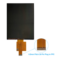 7.8 pouces 768*1024 Module LCD d'écran TFT réfléchissant couleur MIPI vertical pour écran LCD de tablette attentionnée pour les yeux écran tactile personnalisé