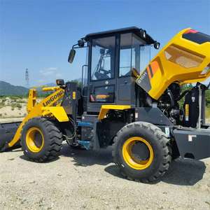 Liugong Brand New High Efficiency 1.6ton Mini chargeuse sur pneus diesel 816h dans l'agriculture d'ingénierie municipale - Product Image 2