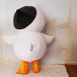 <span class=keywords><strong>Disfraz</strong></span> hecho a medida de felpa, animal, pollo, bebé, mascota, Adulto, vestido elegante para caminar, promoción publicitaria, <span class=keywords><strong>disfraz</strong></span> de Mascota para fiesta - Product Image 3