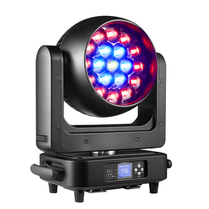 Projecteur LED mobile 19x25W RGBW Beam Wash Zoom pour éclairage de scène et d'église, <span class=keywords><strong>Aura</strong></span> Zoom Wash, projecteurs LED à tête mobile - Product Image 5