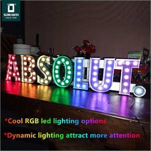 <span class=keywords><strong>Letras</strong></span> Luminosas LED de Madera de 6 Pies, Letrero Decorativo para Grandes Eventos - Product Image 3