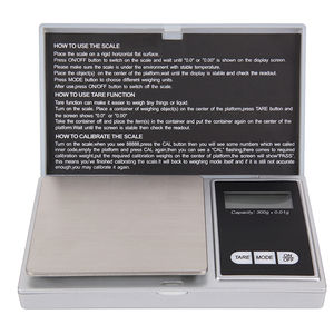 पोर्टेबल <span class=keywords><strong>100g</strong></span> <span class=keywords><strong>0.01g</strong></span> मिनी परिशुद्धता पॉकेट आभूषण गोल्ड ग्राम इलेक्ट्रॉनिक संतुलन डिजिटल वजन पैमाने - Product Image 2