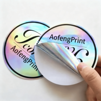 Etiquetas Adhesivas Personalizadas con Logotipo Holográfico para Paquetes de Miel, Hojas de Alta Adhesión, Etiquetas de Embalaje con Forma Personalizada y Logotipo Personalizado