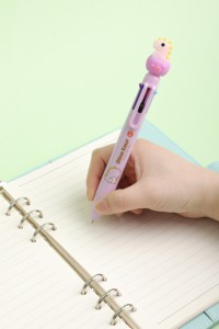 Cute Colorful Dinosaurs 6 <b>Colors</b> Ball <b>Pen</b> <b>Multi</b> <b>Color</b> Ball <b>Pen</b> with Soft Silicone Cute Animal Ballpoint <b>Pen</b> Stationery - Product Image 4