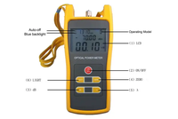 Sopto Hand Held Type Fiber Optic Power Meter for LC SC FC Connector -50~+26dBm Mini Optical Power Meter