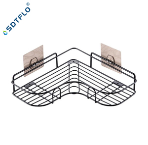 Étagère d'Angle <span class=keywords><strong>Murale</strong></span> Personnalisée <span class=keywords><strong>en</strong></span> Acier Inoxydable Autocollante <span class=keywords><strong>pour</strong></span> <span class=keywords><strong>Cuisine</strong></span>, Salle de Bain, Salon – Support Mural <span class=keywords><strong>en</strong></span> Métal, Décoration <span class=keywords><strong>Murale</strong></span> - Product Image 6