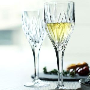 Copa de Vino Tinto, Copa de Whisky, <span class=keywords><strong>Copas</strong></span> de Vidrio, Copa de Vino de <span class=keywords><strong>Cristal</strong></span> con Diseño de Diamante de 8 oz - Product Image 3