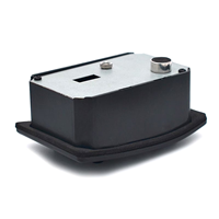 Système de préampli pour guitare acoustique et basse KLT-1 OEM d'usine avec accordeur numérique LCD, égaliseur 4 bandes, micro piézo, batterie au lithium, ABS