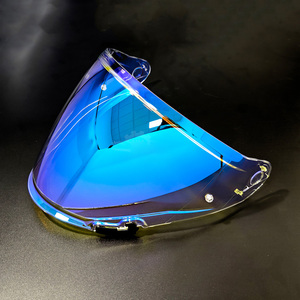 Visiera Fotocromatica Elettroplaccata per Casco LS2 OF603, Schermo Solare per Casco 3/4, Fornitura Diretta dal Produttore - Product Image 5