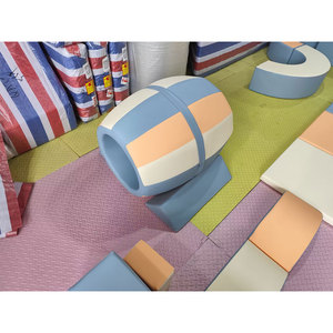 INDOOR PLAYGROUND USA LLC Indoor Soft <b>Play</b> Structure Pastel Colors Plastic Commercial Playground Equipment for Kids - Product Image 6