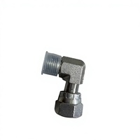 Raccord hydraulique droit en acier inoxydable et acier au carbone usiné sur mesure, connecteur de tuyau robuste