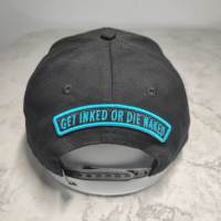 Casquette de baseball en toile sportive unisexe 100% coton réglable avec boucle métallique, broderie, logo personnalisé - Chapeau d'été pour l'extérieur