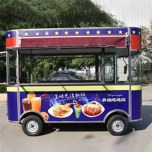 Equipo completo <span class=keywords><strong>coche</strong></span> alimentos cocina de restaurante de maíz dulce de leche Barra de jugo helado <span class=keywords><strong>comprar</strong></span> camión de comida - Product Image 3