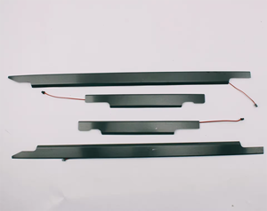 Couvre-seuil <span class=keywords><strong>de</strong></span> <span class=keywords><strong>porte</strong></span> <span class=keywords><strong>de</strong></span> voiture en fibre <span class=keywords><strong>de</strong></span> carbone <span class=keywords><strong>de</strong></span> style B avec lumière LED pour Mercedes-Benz Classe G G Wagon W463 G63 Kit carrosserie - Product Image 2