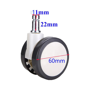 Ruedas de Repuesto Universales de Nailon para Sillas de Oficina, Diseño Moderno, Ampliamente Utilizadas en Escenarios Hospitalarios - Product Image 4