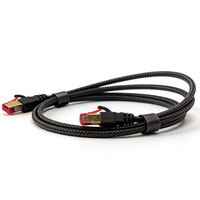 Feichuanglin RG/59 S-4C-FB 3C-2V Kabel Koaksial RJ45 Male to Male 0.1m-50m untuk Router Switch Komputer Buatan China