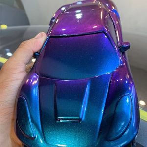 Titanium Color Shift Chameleon Inorganic Pigment Powder Duochrome <b>White</b> Mica for Car <b>Paint</b> Coating - Product Image 6