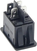 Interruptor basculante de 12V con LED verde para luces antiniebla, impermeable, para coche, RV, camión, barco, todoterreno, control de luces auxiliares
