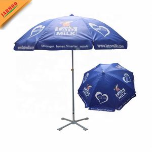 Impression personnalisée grand <span class=keywords><strong>parasol</strong></span> de jardin extérieur imperméable plage Uv parapluie auvent 48 pouces - Product Image 4