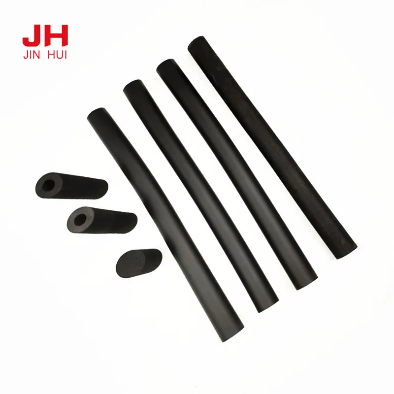 Black smooth NBR foam hands with nitrile rubber foam tube special EVA core rubber strip double three tube multiple tube foam