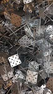 Clous industriels à tête plate, à tige lisse, <span class=keywords><strong>de</strong></span> précision, en aluminium, pour isolation thermique <span class=keywords><strong>de</strong></span> fours et <span class=keywords><strong>de</strong></span> <span class=keywords><strong>laine</strong></span> <span class=keywords><strong>de</strong></span> <span class=keywords><strong>roche</strong></span> - Product Image 6