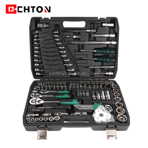 121 PCS Hộp màu đen hộp Xe Cơ khí cờ lê Ratchet ổ cắm Bộ dụng cụ cầm tay ô tô xe máy nhà ổ cắm Bộ công cụ - Product Image 6