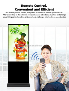 32 43 49 55 65 pulgadas Lcd Digital Stand Display Pantalla táctil de publicidad Exterior 400-3000 Nits Señalización digital y pantalla - Product Image 2