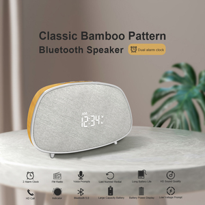 Eson xách tay 5.4 <span class=keywords><strong>Speaker</strong></span> - 30 Wát stereo kỹ thuật số Đồng hồ báo thức FM <span class=keywords><strong>Radio</strong></span>, Loa máy tính không dây - Product Image 3