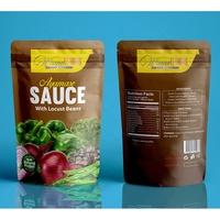Pâte de tomate 70g en sachet, sauce au poivre noir, emballage en pochette stérilisable haute température 121°C, pochette de cuisson Moi Moi
