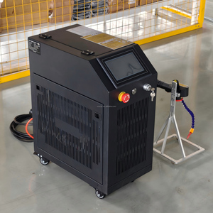 Machine de nettoyage à impulsions portative JPT MOPA 300W 500W pour pièces automobiles, style valise, machine de nettoyage au laser à impulsions - Product Image 2