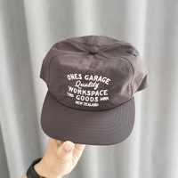 Casquette de baseball imprimée à 5 panneaux, non structurée, en nylon à séchage rapide, imperméable, pour voyage, camping, plage et surf, avec logo personnalisé, style designer