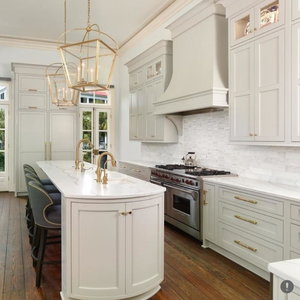 Lámpara Colgante LED de Metal con Diseño Único Estilo Americano Personalizada YH, Cadena de Latón, Araña de Techo LED Negra y Dorada - Product Image 3