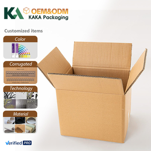 Scatole di Cartone Ondulato Kraft Personalizzate KAKA con Logo, Pieghevoli, a Parete Singola, <span class=keywords><strong>per</strong></span> Spedizioni, Regali e Traslochi - Product Image 6