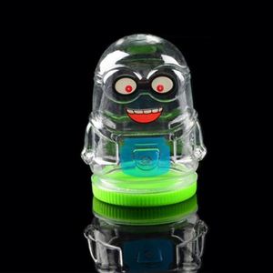Hot Products Transparent Multi-Color PET Plastic Container Wide-Mouth Clear Bottle for Playdough & <b>Slime</b> Light Clay Space - Product Image 2
