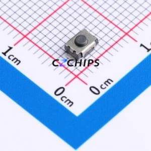 YTS1T0091BBG00 Tactile Switch SMD Switch Single Pole Single Throw Round Button 1.8N Vertical Mount - Product Image 1