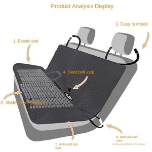 Customized Waterproof Dog <b>Bed</b> - Universal Pet <b>Bed</b> for Cars (suitable for the Rear Seat of Cars) for All Seasons - Product Image 2