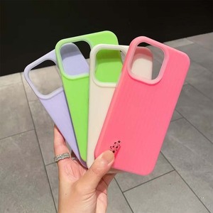 Joyporodo เคสซิลิโคน S011ลูกฟูกสำหรับ <span class=keywords><strong>iPhone</strong></span> 11 ~ 17 PRO MAX เคส Android สีลูกกวาด - Product Image 2